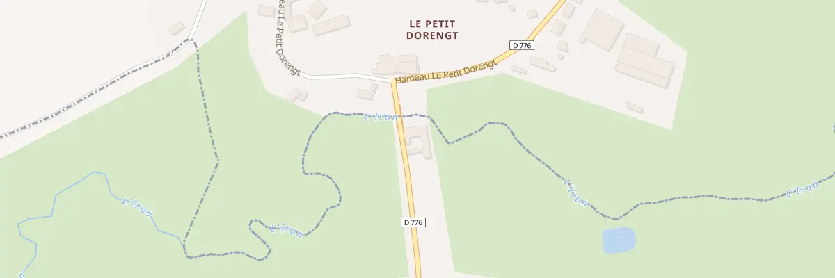 Plan du 2 Rue du Petit Dorengt à Lavaqueresse