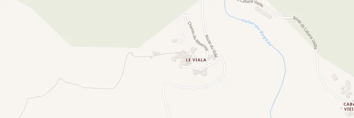 Plan du 5097 Le Viala à Saint-Martial