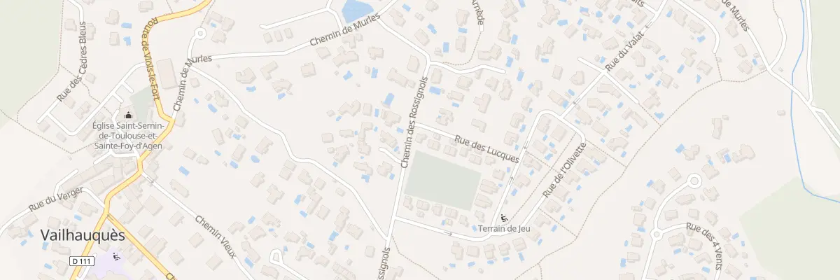 Plan du 24 Rue des Lucques à Vailhauquès