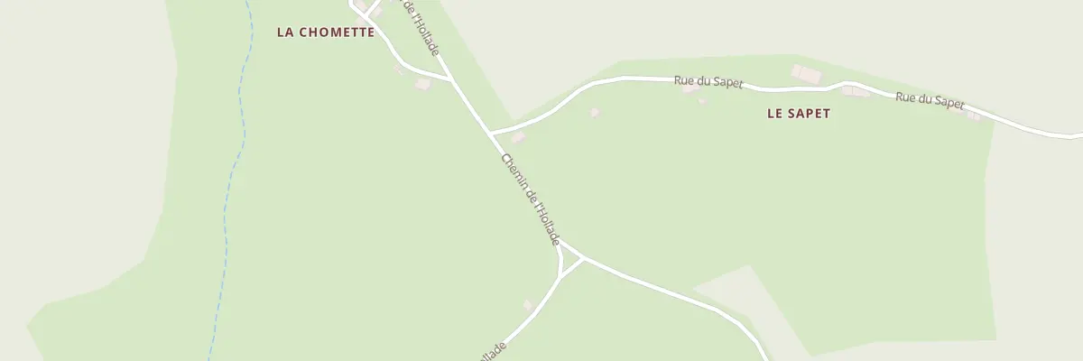 Plan du 5219 Le Sapet à La Renaudie