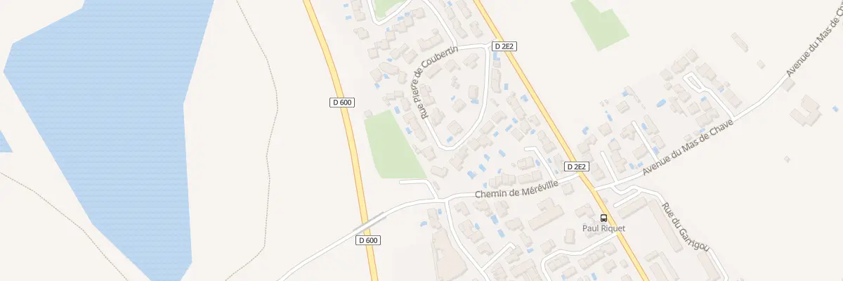 Plan du 16 Rue Pierre de Coubertin à Frontignan