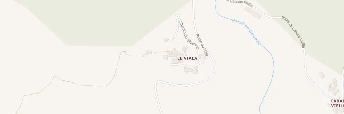 Plan du 5097A Le Viala à Saint-Martial