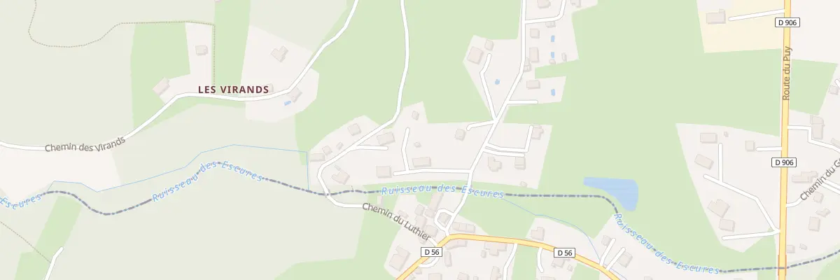 Plan du 884 Che d’Aubignat à Ambert