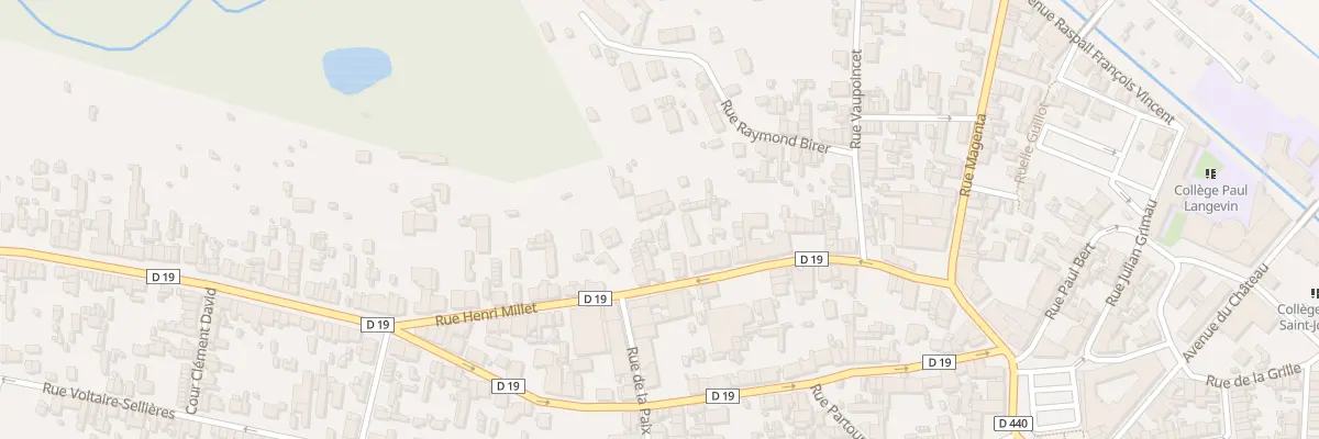 Plan du 528 Rue Henri Millet à Romilly-sur-Seine