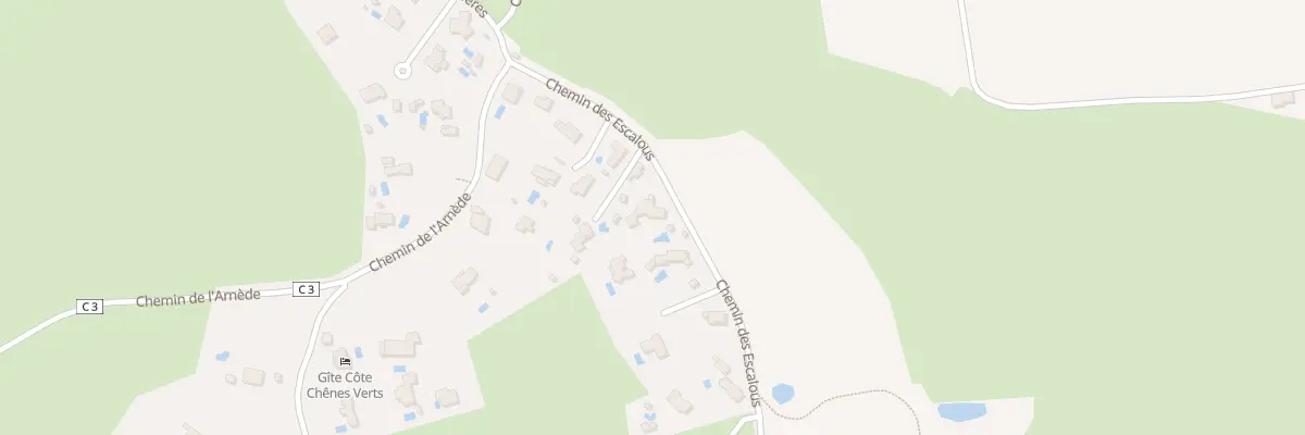 Plan du 5319F Peyres-Canes à Viols-en-Laval