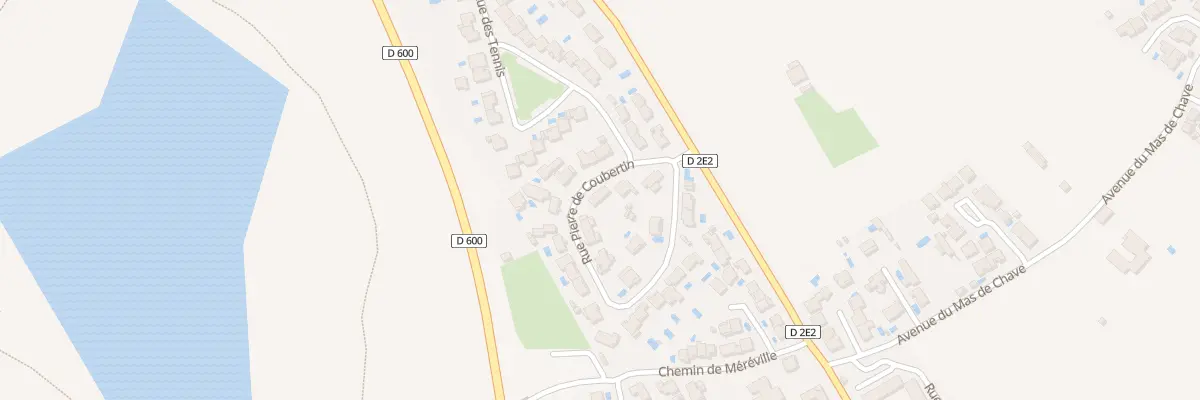 Plan du 5 Rue Pierre de Coubertin à Frontignan