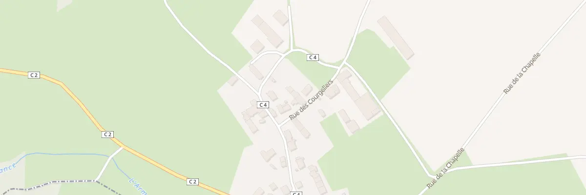 Plan du 86 Hameau de Bonnesson à Nuars