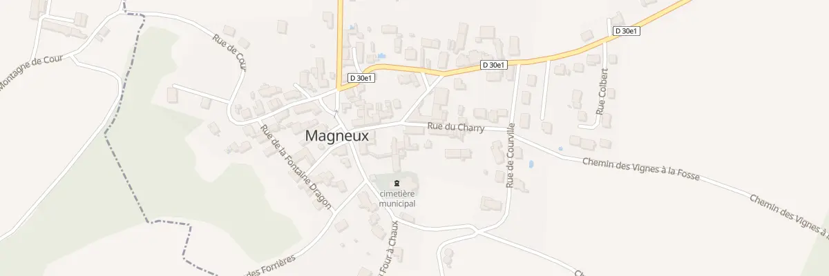 Plan du 7 Rue du Charry à Magneux