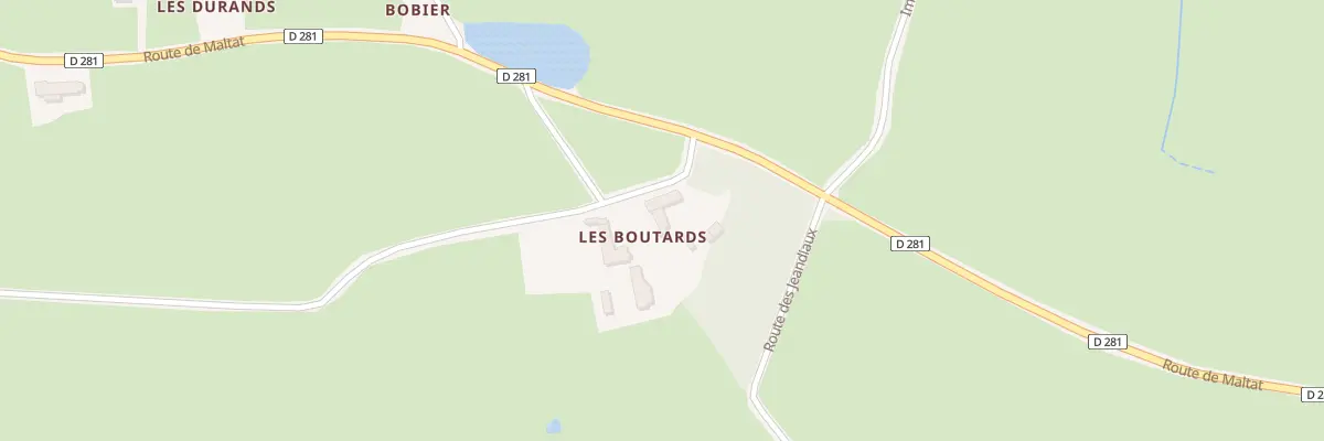 Plan du 5122 Les Boutards à Vitry-sur-Loire