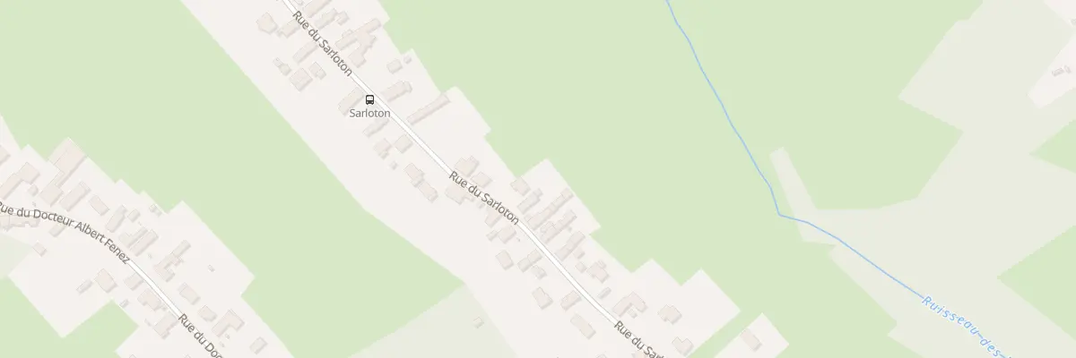 Plan du 600 Rue du Sarloton à Gommegnies