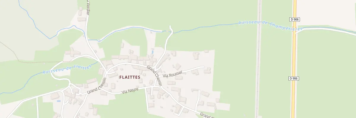 Plan du 6066 Flaittes à Marsac-en-Livradois