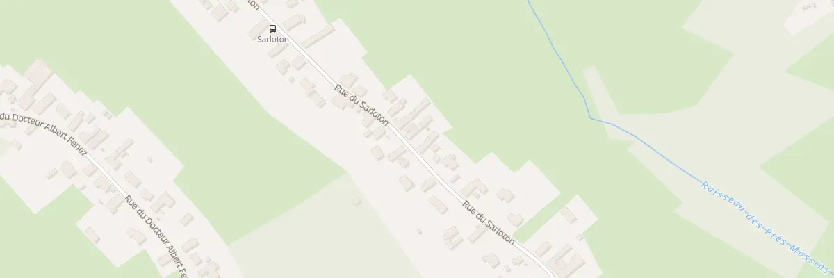 Plan du 648 Rue du Sarloton à Gommegnies