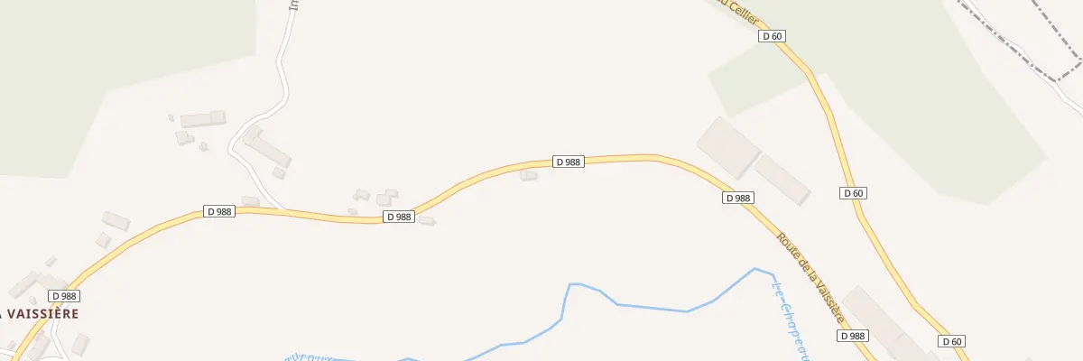 Plan du 5066 La Vaissiere à Pierrefiche