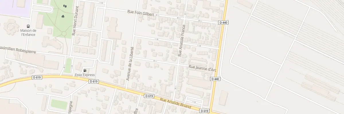 Plan du 70 Rue Anatole France à Romilly-sur-Seine