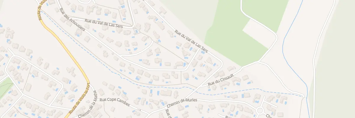 Plan du 100 Rue des Arbousiers à Vailhauquès