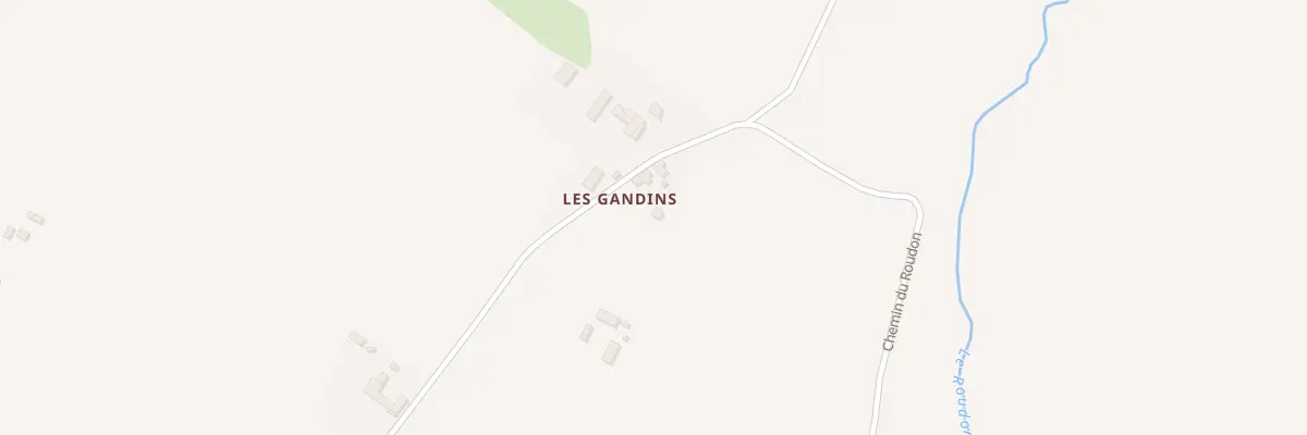 Plan du 15 Che du Roudon à Diou