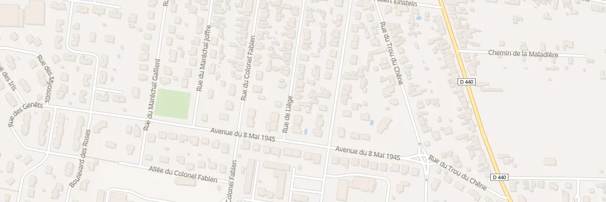 Plan du 29 Rue de Liége à Romilly-sur-Seine