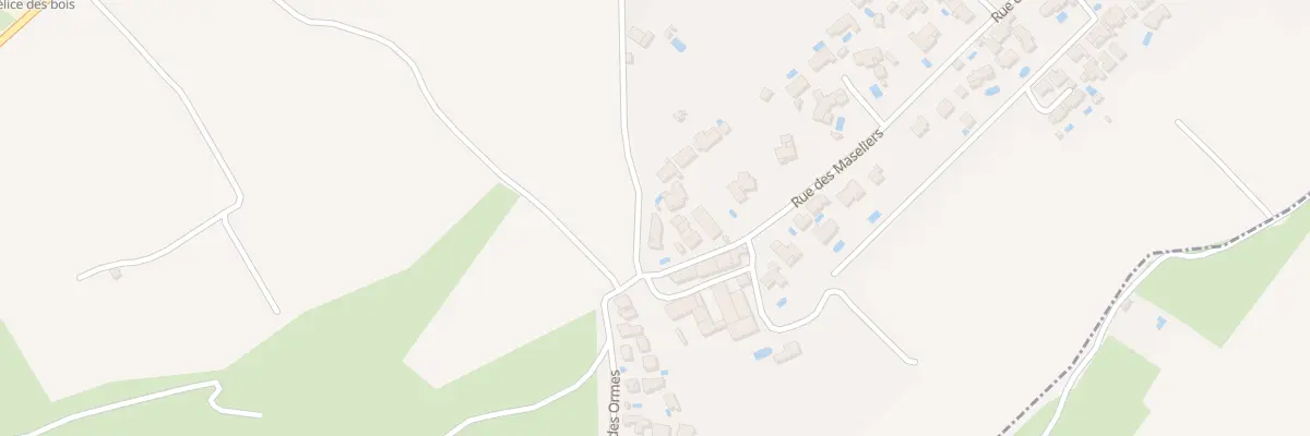 Plan du 890 Rue des Maseliers à Cournonsec