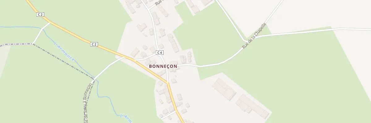 Plan du 103 Hameau de Bonnesson à Nuars
