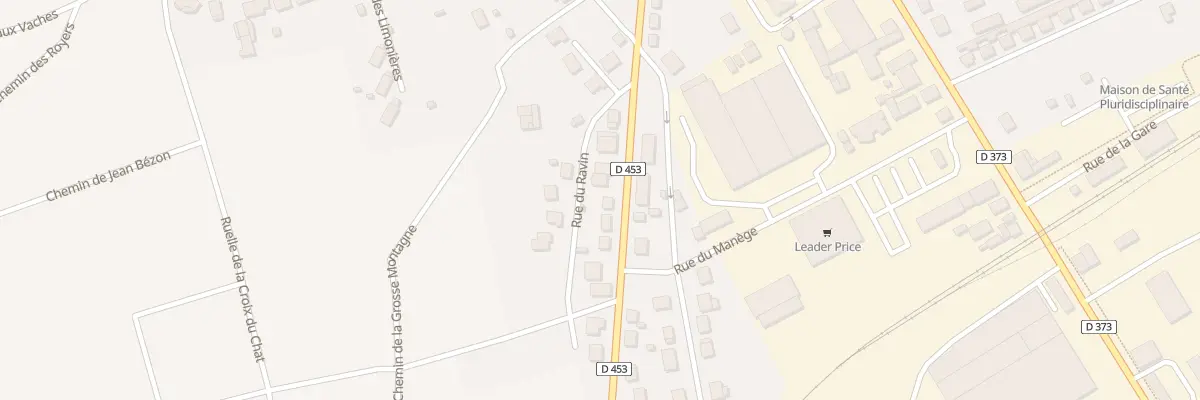 Plan du 25 Rue de Vindey à Sézanne