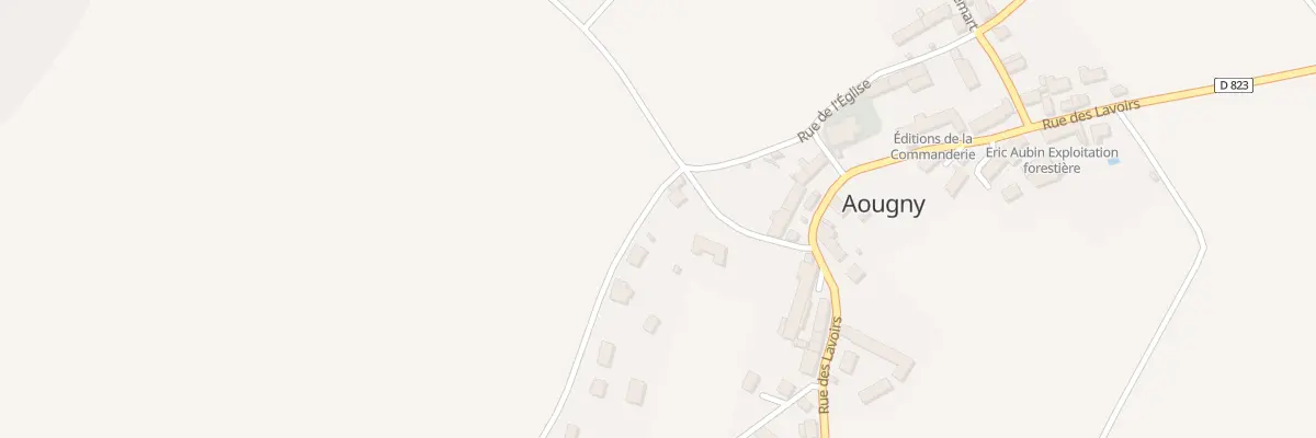 Plan du 3 Rue de la Forge à Aougny