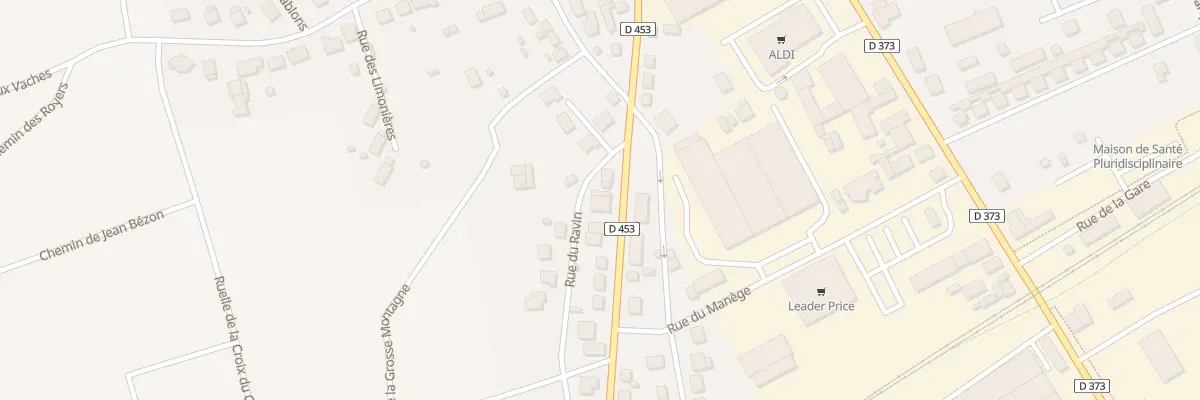 Plan du 21 Rue de Vindey à Sézanne