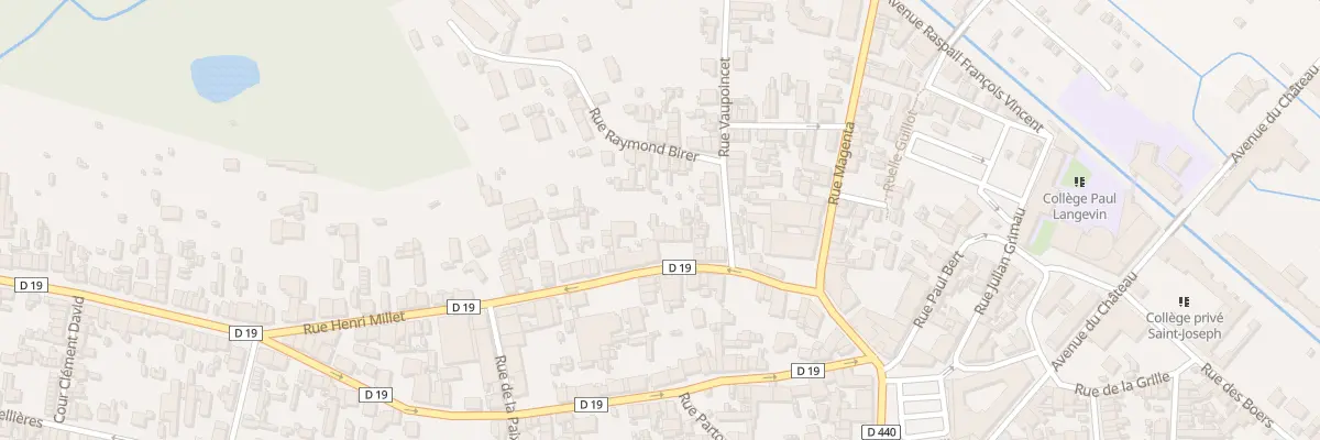 Plan du 26 Rue Henri Millet à Romilly-sur-Seine