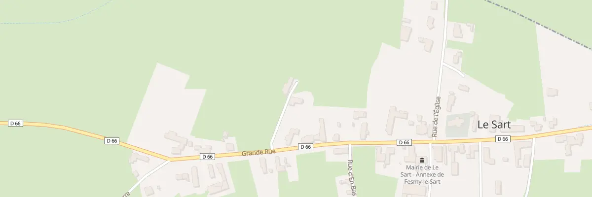 Plan du 1 Rle Parmentier à Fesmy-le-Sart
