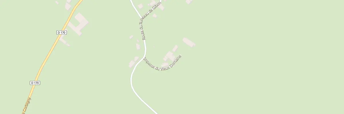Plan du 229 Viry à Cervon