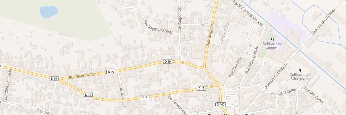 Plan du 18 Rue Henri Millet à Romilly-sur-Seine