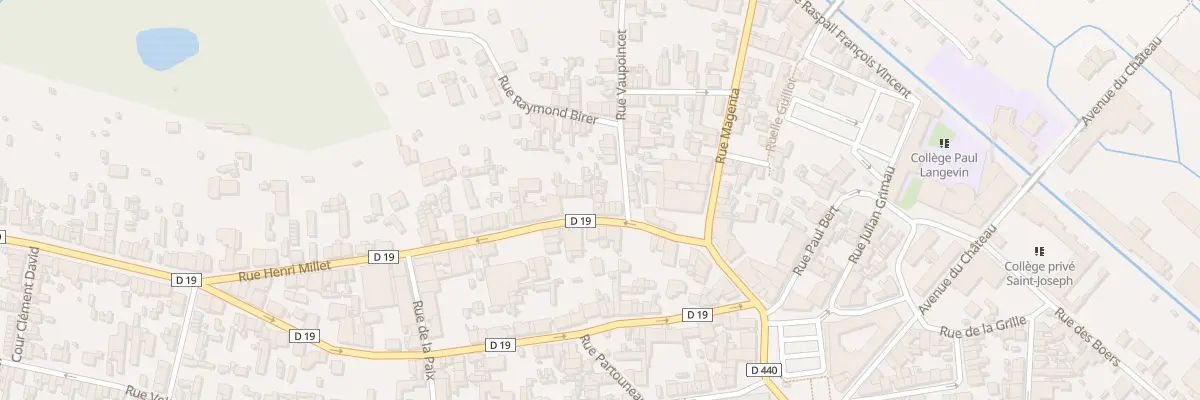 Plan du 20B Rue Henri Millet à Romilly-sur-Seine