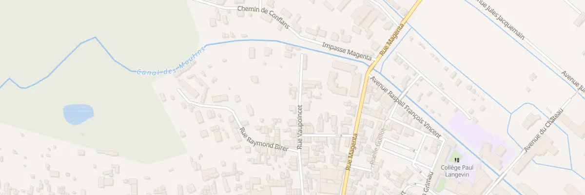 Plan du 31 Rue Vaupoincet à Romilly-sur-Seine