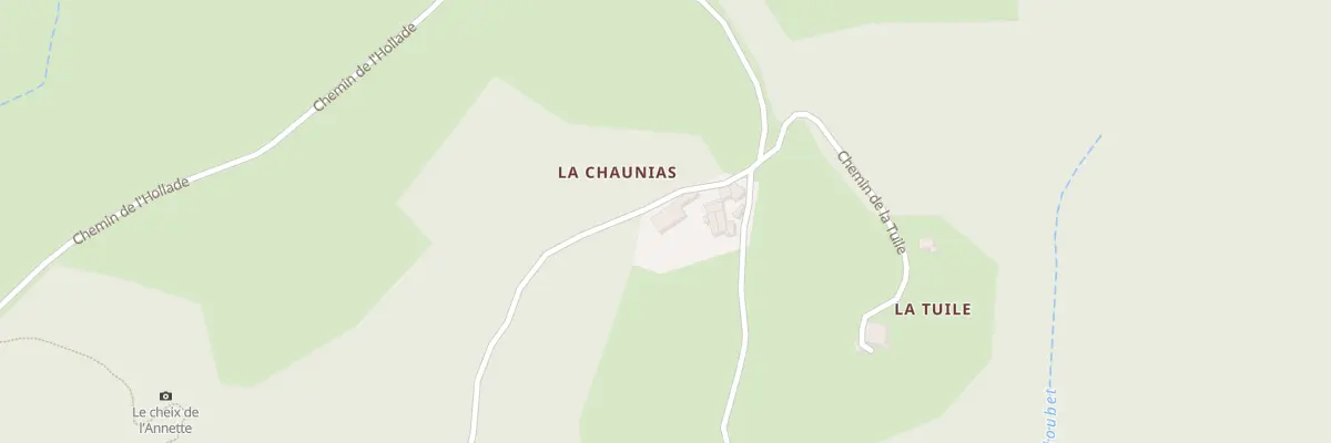 Plan du 5152 La Chaunias à La Renaudie