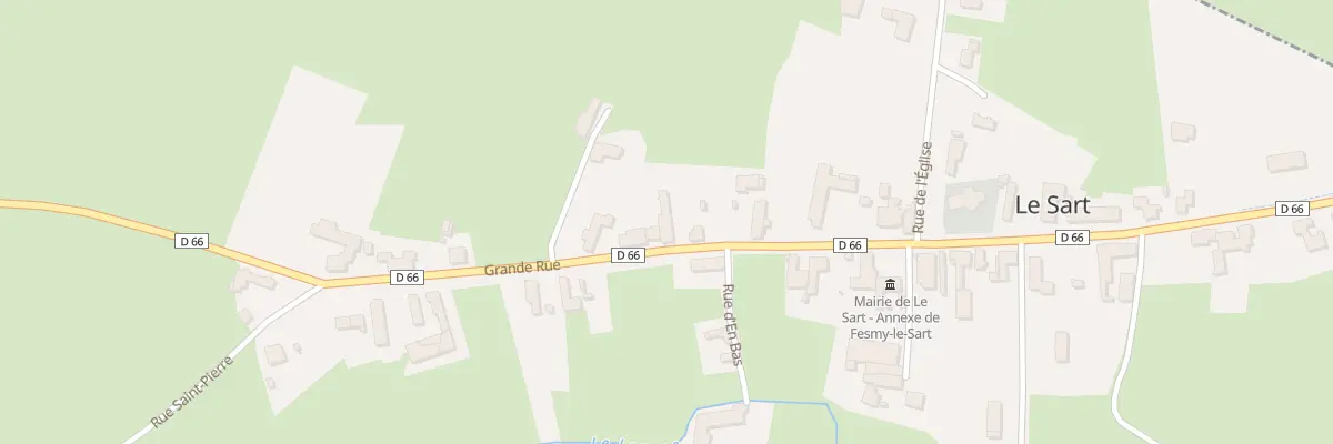 Plan du 17 Gr Grande Rue à Fesmy-le-Sart