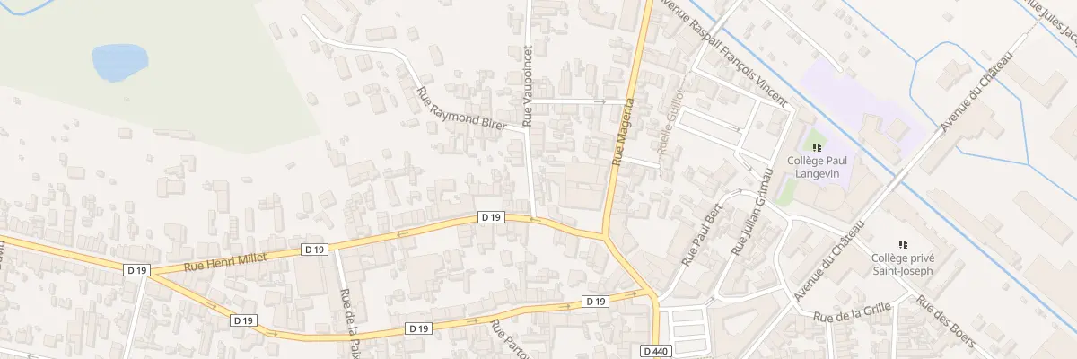 Plan du 6 Rue Vaupoincet à Romilly-sur-Seine