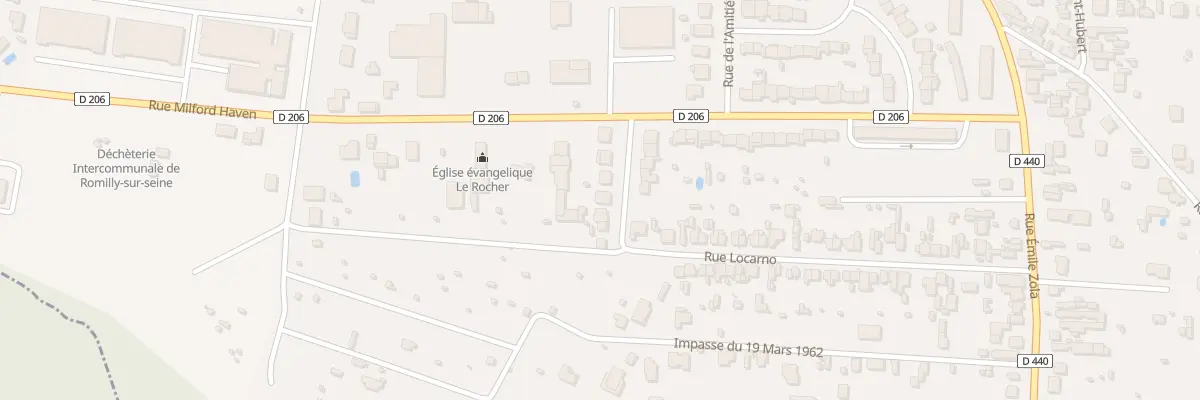 Plan du 65 Rue Locarno à Romilly-sur-Seine