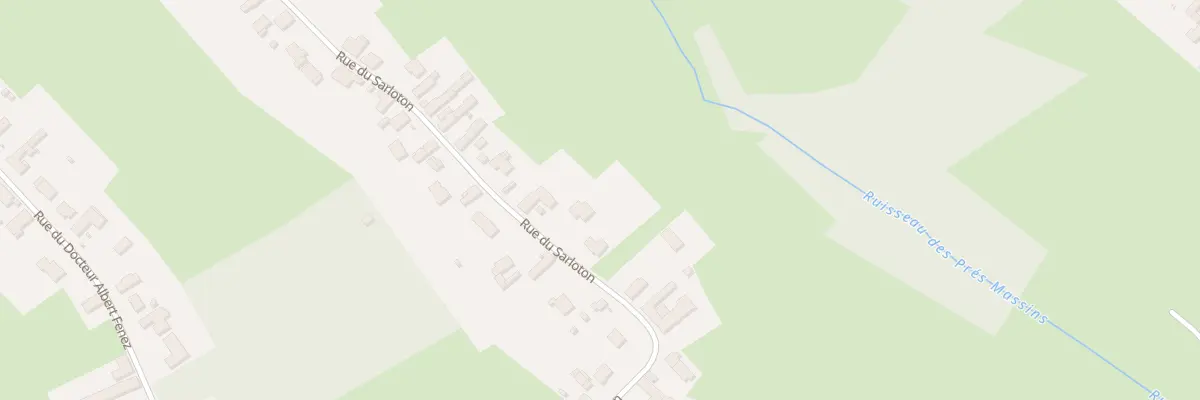 Plan du 768 Rue du Sarloton à Gommegnies