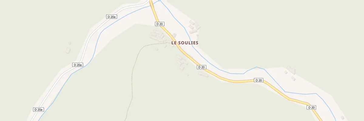 Plan du 34 Le Soulier aux Plantiers