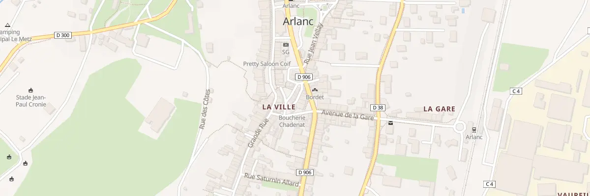 Plan du 5 Pl du Marche à Arlanc