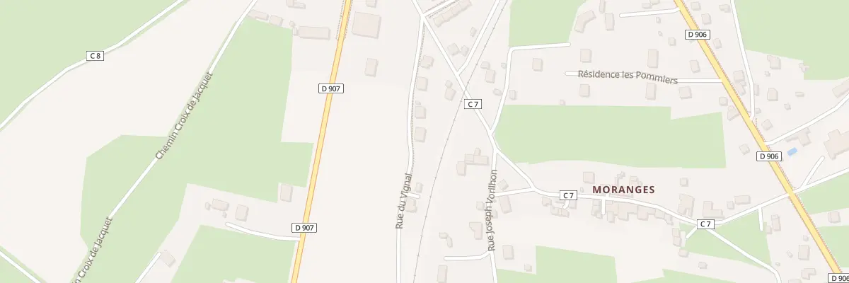 Plan du 6321 Morangettes à Arlanc