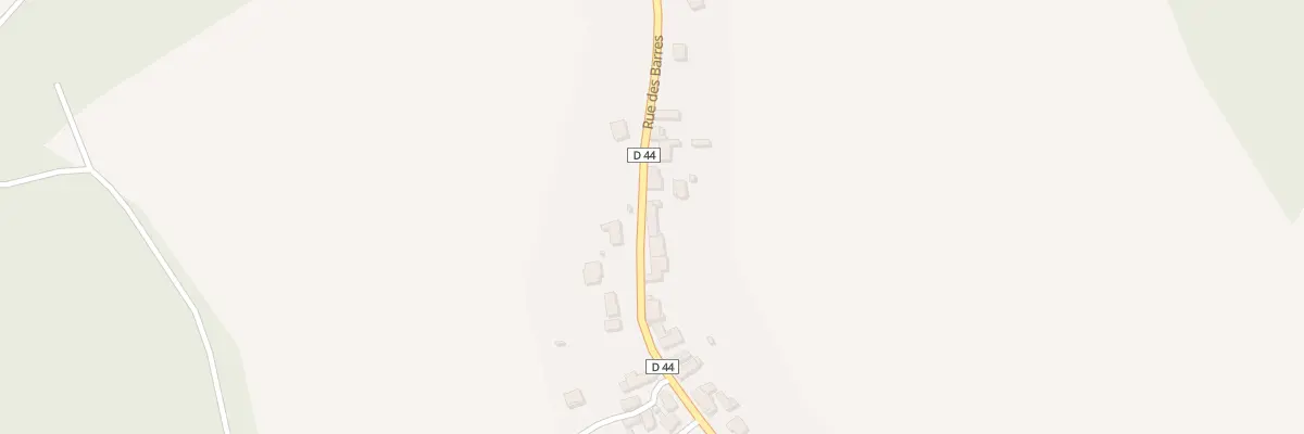 Plan du 58 Rue des Barres à Soizy-aux-Bois