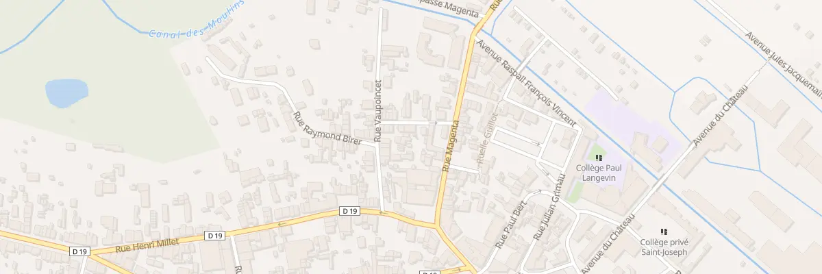 Plan du 9005 Rue Vaupoincet à Romilly-sur-Seine