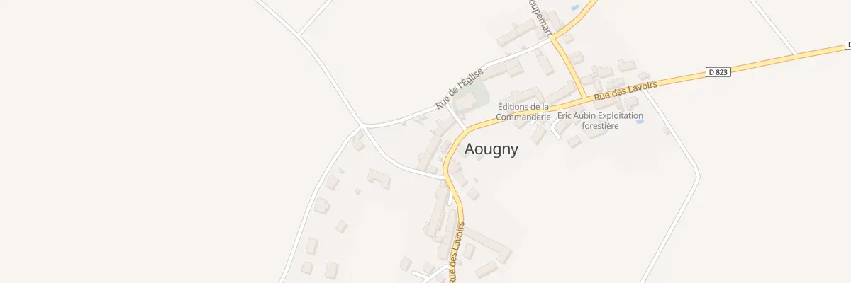 Plan du 14B Rue des Lavoirs à Aougny