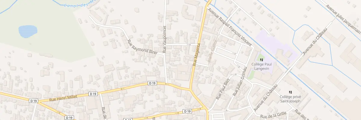 Plan du 22A Rue Vaupoincet à Romilly-sur-Seine