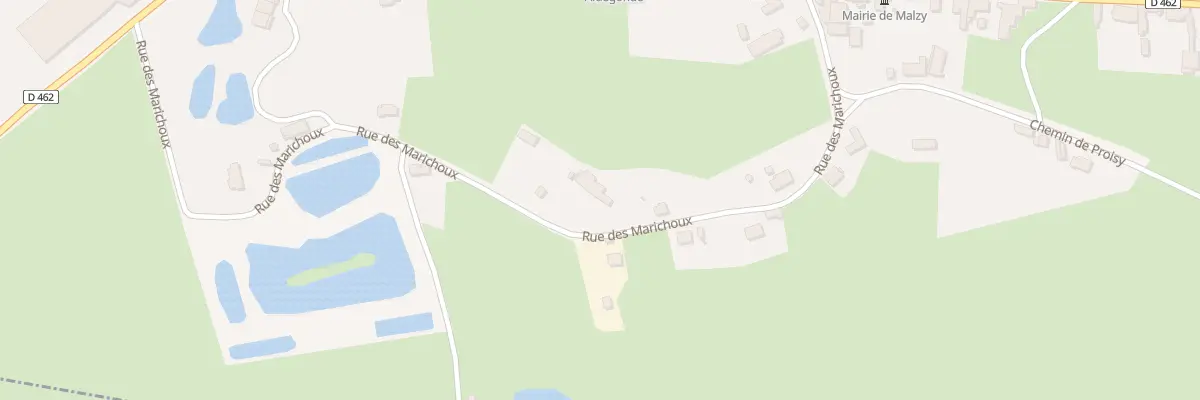 Plan du 8 Rue des Marichoux à Malzy