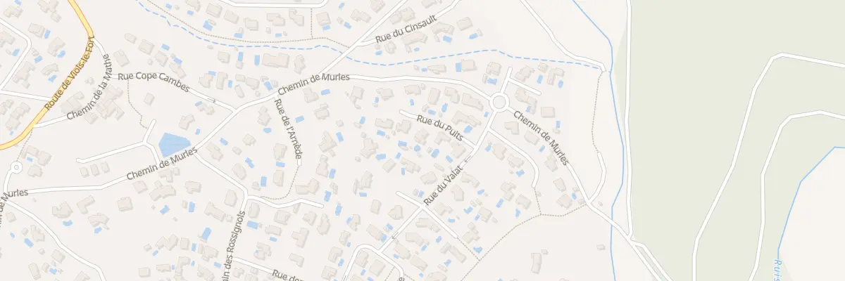 Plan du 73 Rue du Puits à Vailhauquès