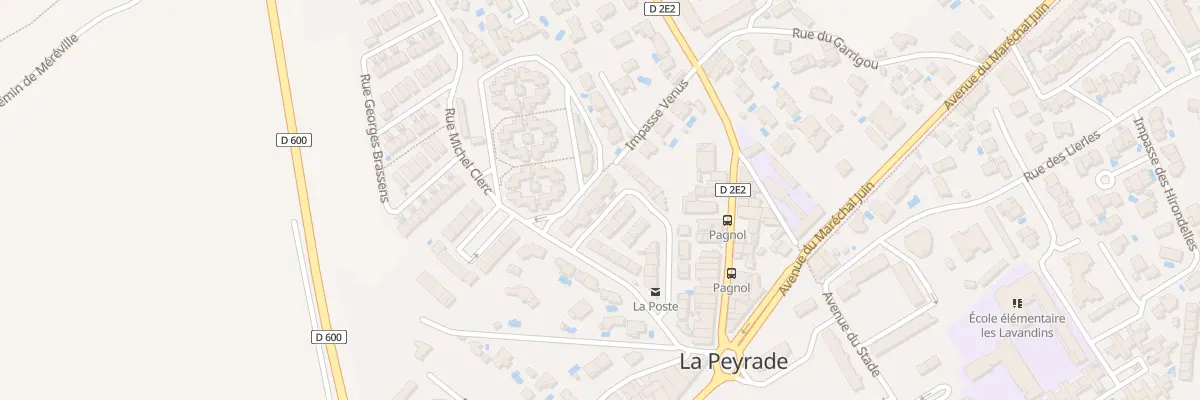 Plan du 44 Rue de l’Etoile à Frontignan