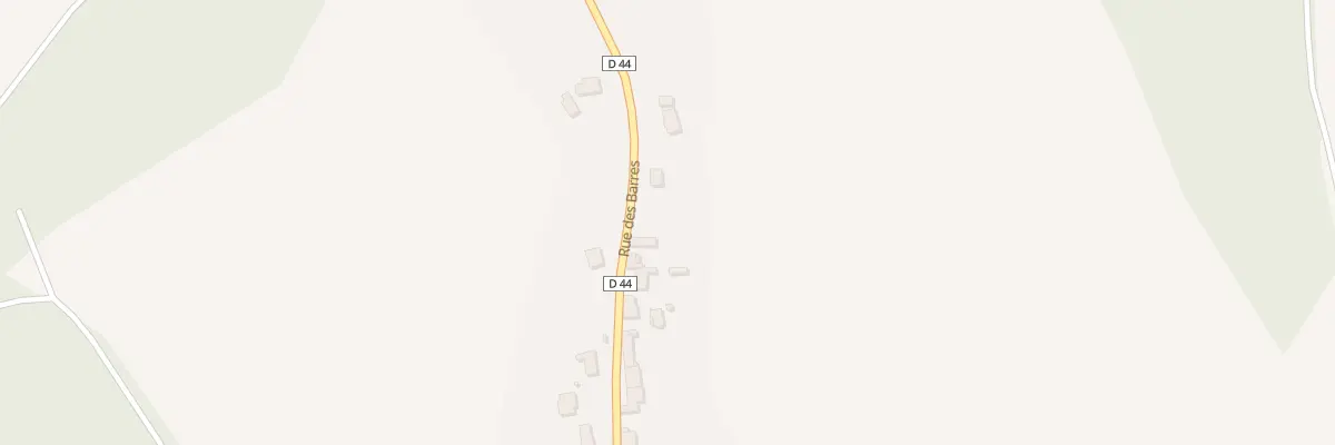 Plan du 64 Rue des Barres à Soizy-aux-Bois