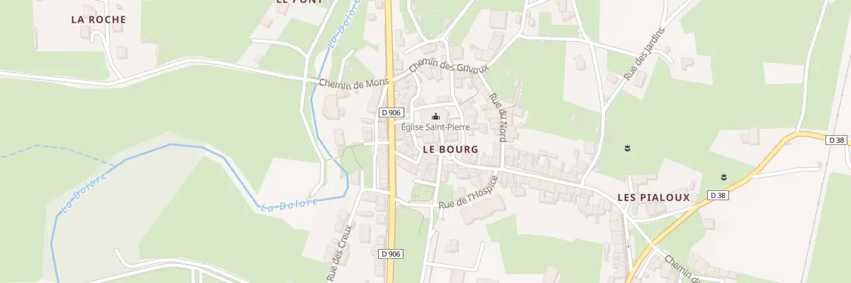 Plan du 5 Pl St Pierre à Arlanc