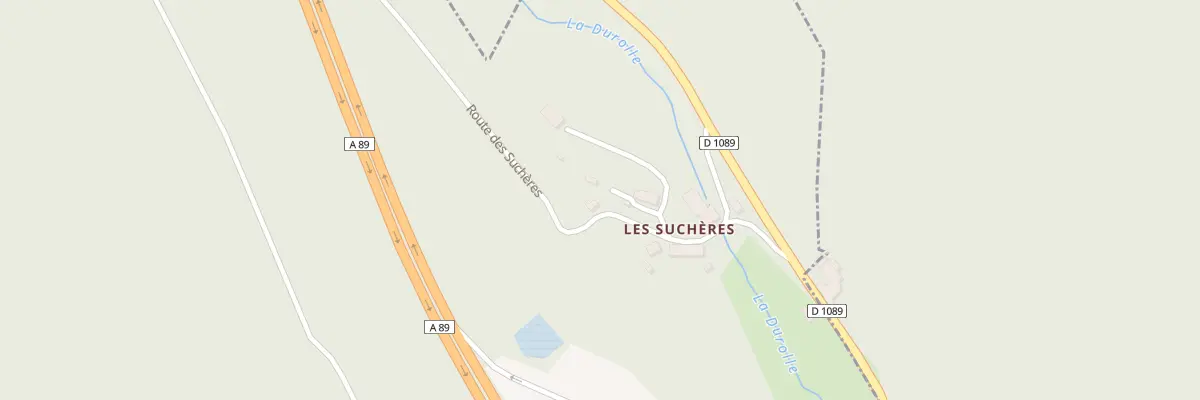 Plan du 198 Rte des Suchères à Chabreloche
